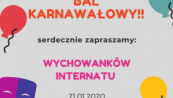 ZAPROSZENIE NA BAL - GOŚĆ SPECJALNY