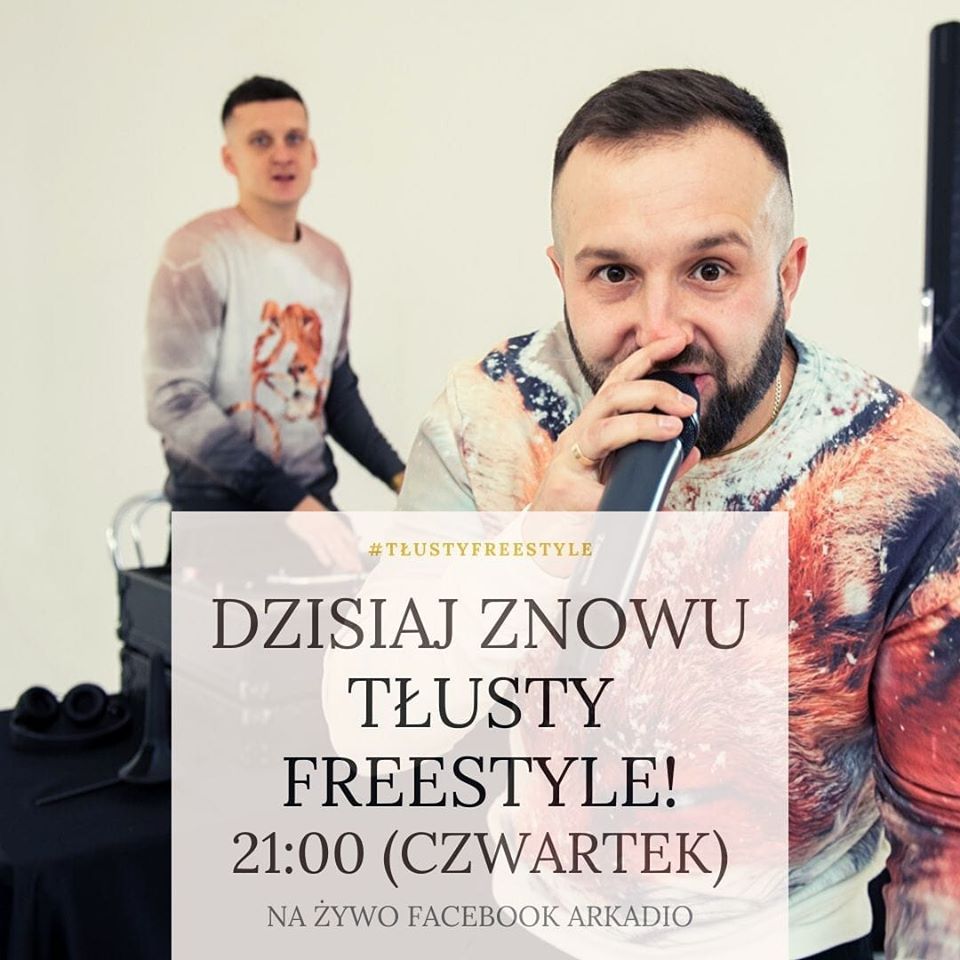 TŁUSTY FREESTYLE LIVE #zostanwdomu
