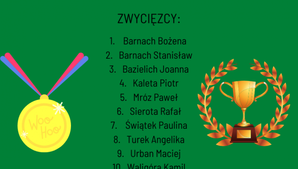 ‼️ZNAMY WYNIKI KONKURSU WIEDZY O STARYM SĄCZU‼️