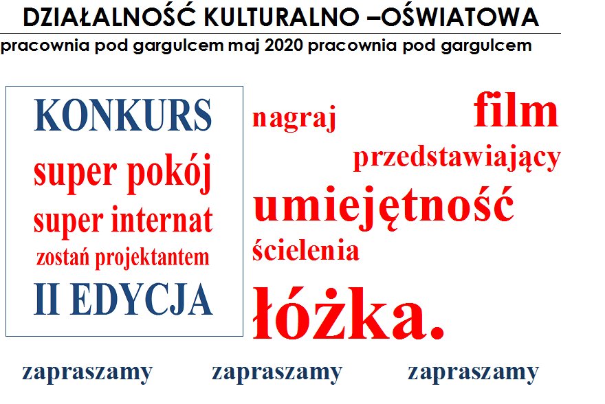 UWAGA KONKURS !!! #zostanwdomu