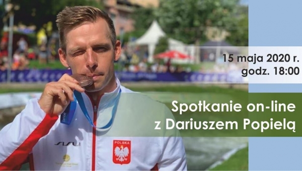 SPOTKANIE ON-LINE Z DARIUSZEM POPIELĄ  #zostanwdomu