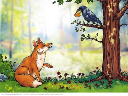 KRUK I LIS - WYKONANIE DOMINIKA KRÓLCZYK