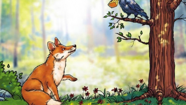 KRUK I LIS - WYKONANIE DOMINIKA KRÓLCZYK