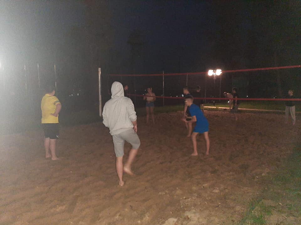 Inauguracja boiska siatkowego