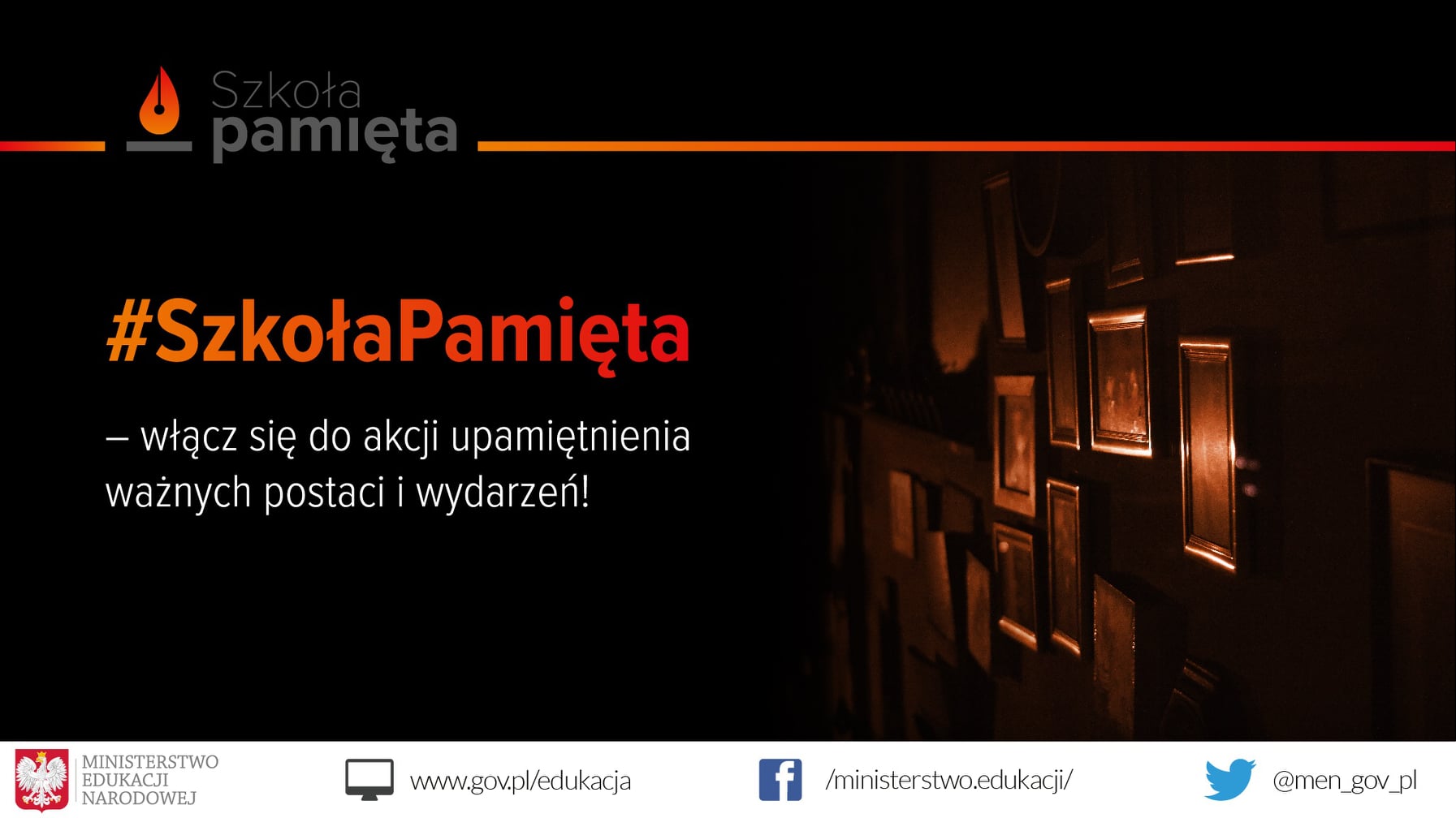 Ogólnopolska akcja organizowana przez Ministerstwo Edukacji Narodowej pod hasłem: "Szkoła pamięta".