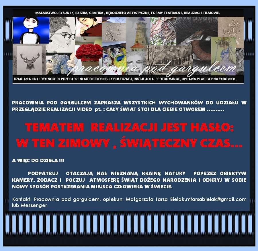 Realizacje Video W ten zimowy ,świąteczny czas…… Autorzy: Dominika Królczyk