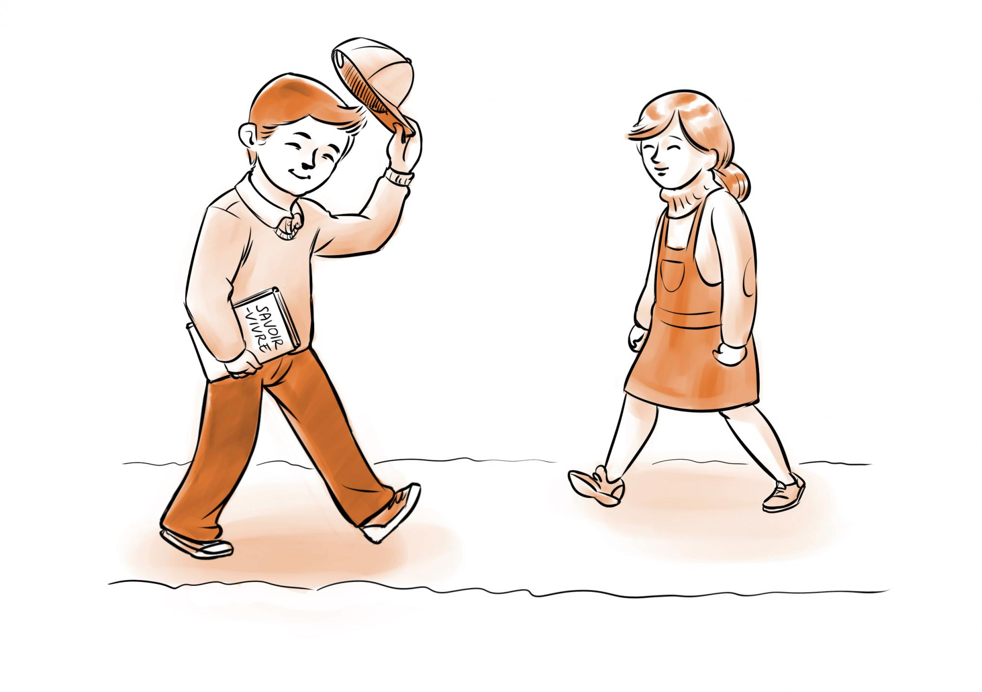 ”Jeśli nie wiesz, jak należy się w jakiejś sytuacji zachować, na wszelki wypadek zachowuj się przyzwoicie.” 