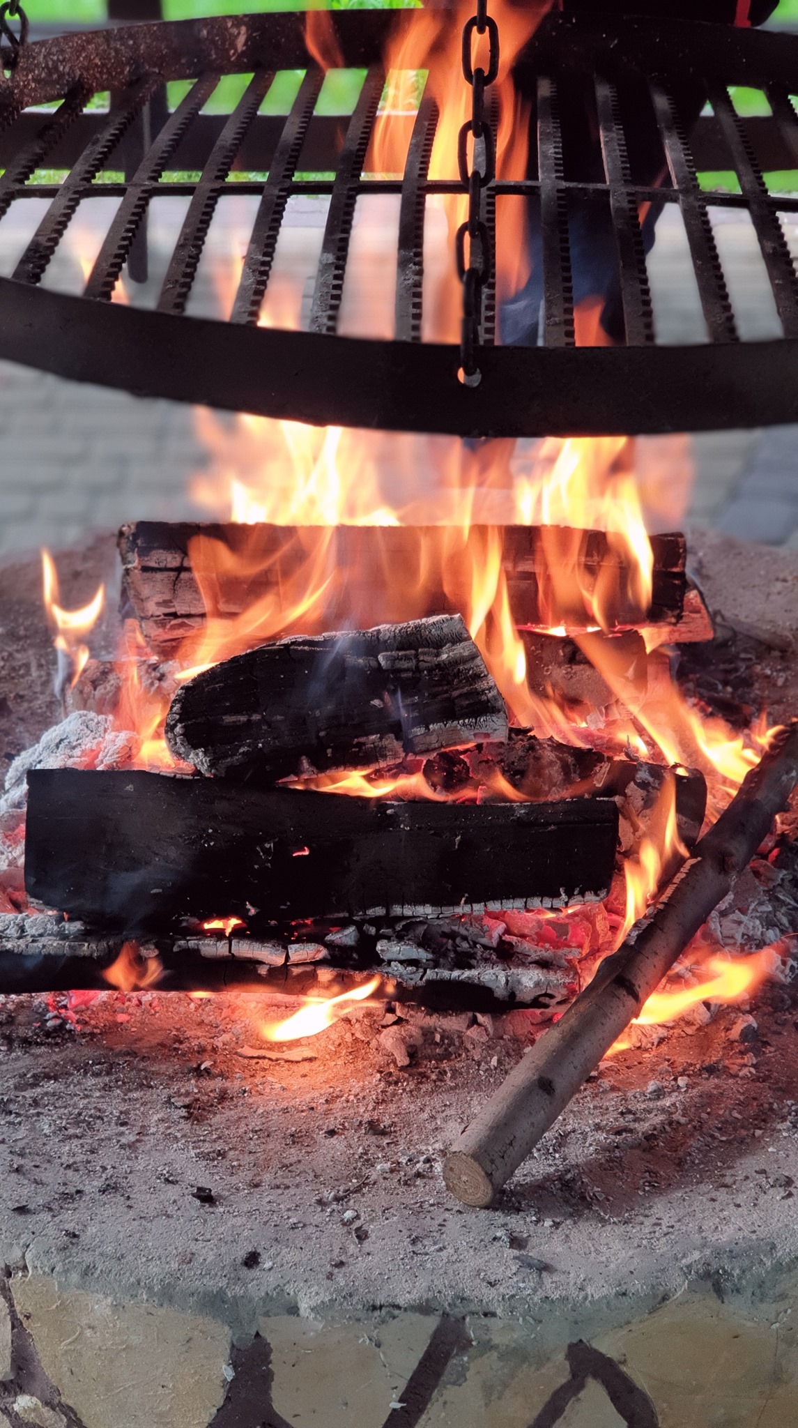 Nareszcie razem...ognisko