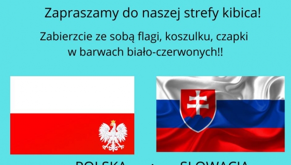 W PONIEDZIAŁEK KIBICUJEMY!!