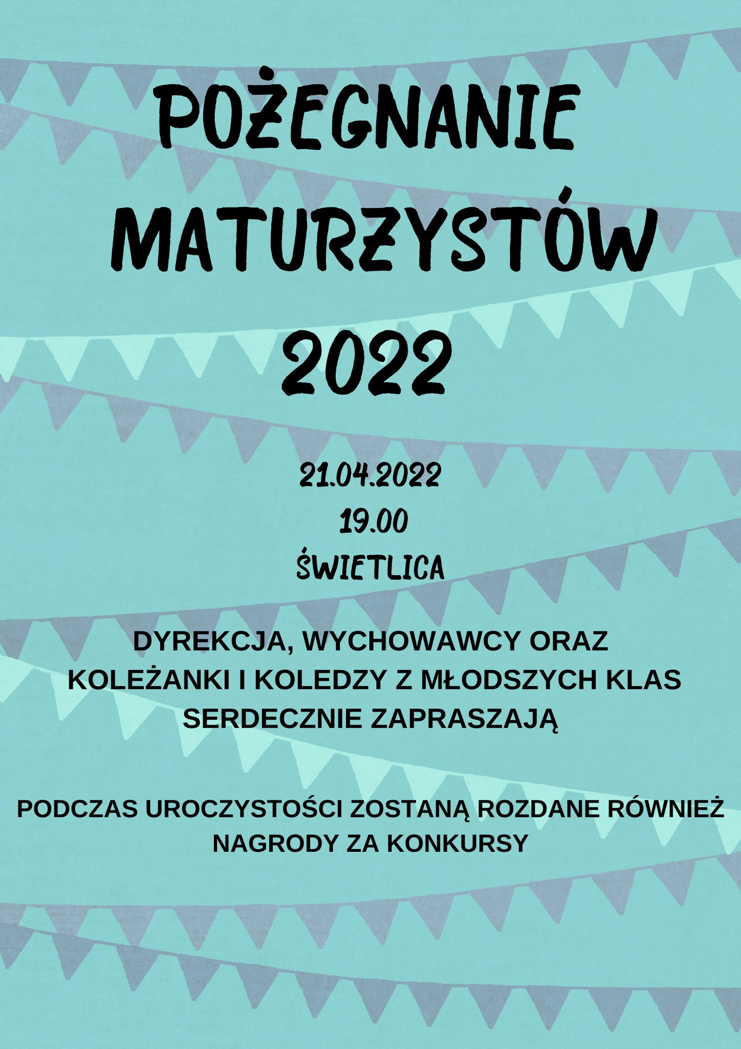 Pozegnanie maturzystow