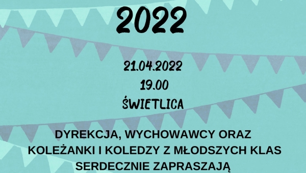 Pozegnanie maturzystow