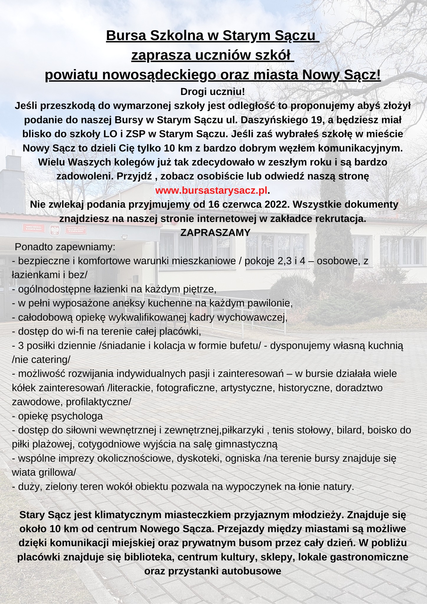 Rekrutacja już rozpoczęta: