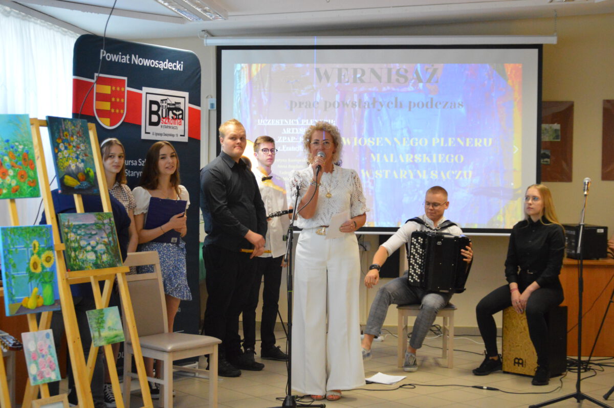 Krakowscy Artyści zaprezentowali  swoje prace