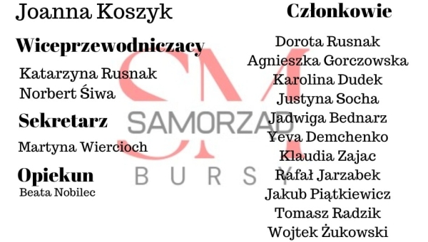 Znamy skład Samorządu