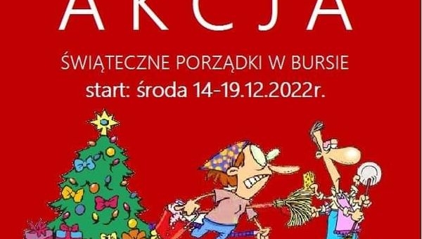 A K C J A ŚWIĄTECZNE PORZĄDKI 