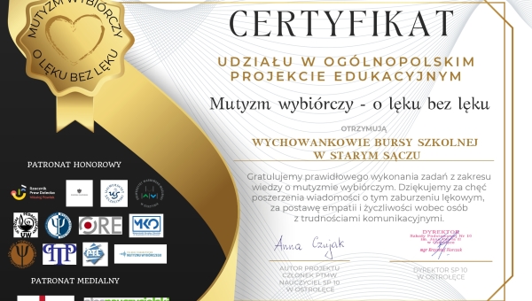 Ich praca i wkład zostały docenione