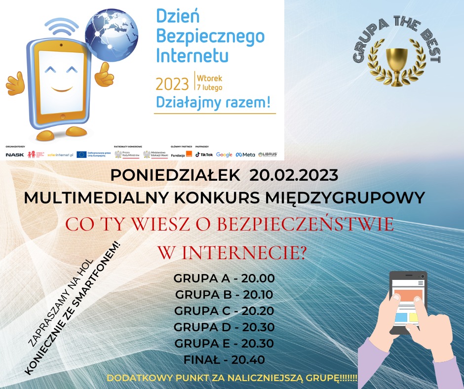 Zapraszamy do rywalizacji grupy