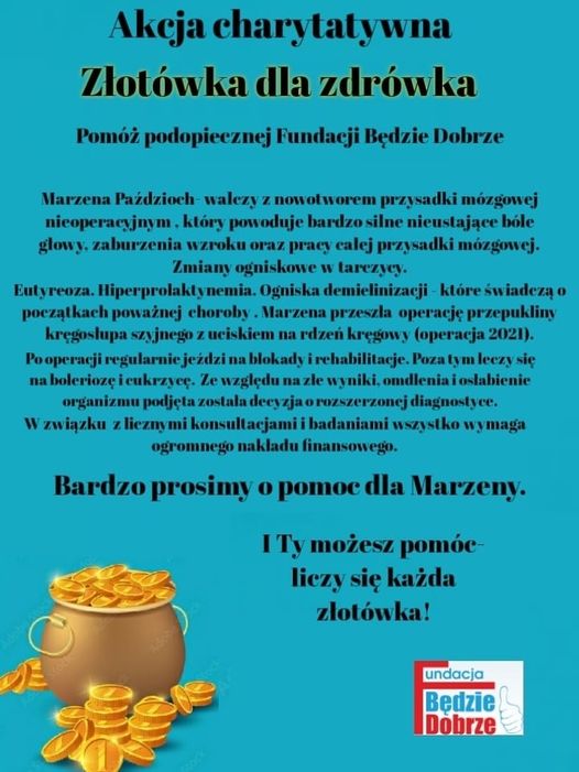 ZŁOTÓWKA DLA ZDRÓWKA