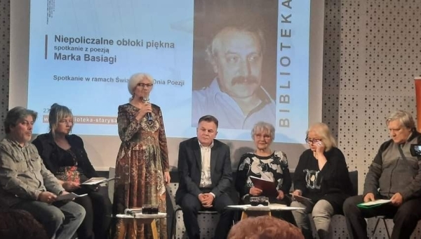 Spotkanie poświęcone twórczości Marka Basiagi