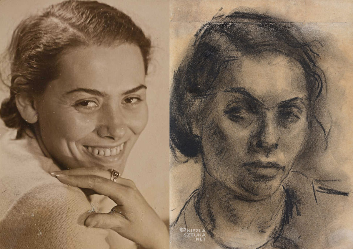 Gela Seksztajn, fotografia // Gela Seksztajn, Autoportret, fot. Archiwum Ringelbluma