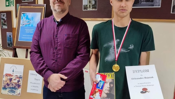 Zakończenie turnieju w tenisa stołowego