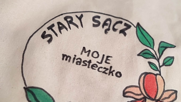 Eco torby z motywem Starego Sącza