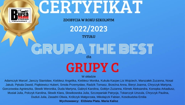 GRUPA THE BEST wyniki 