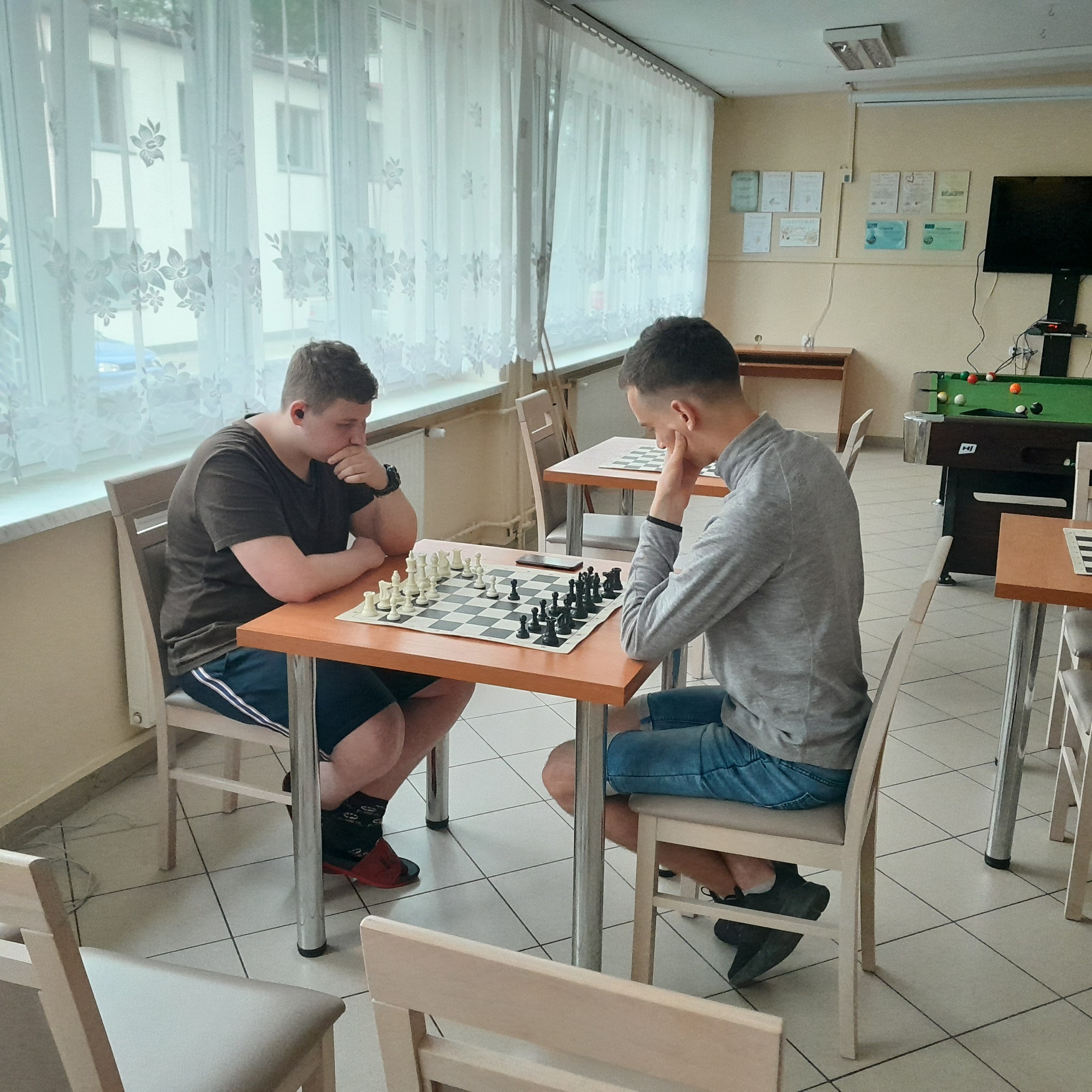 Turniej szachowy- wyniki