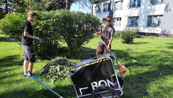 Działamy w ogrodzie...