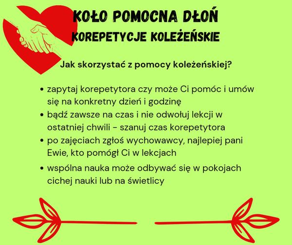 Korepetycje koleżeńskie