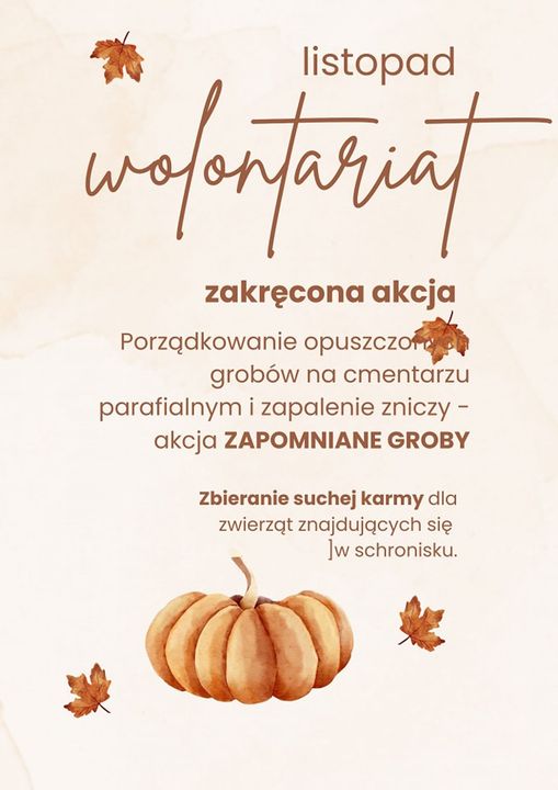W tym miesiącu