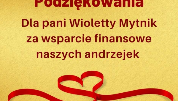 Podziękowania 