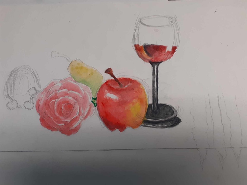 Martwa natura - rysujemy