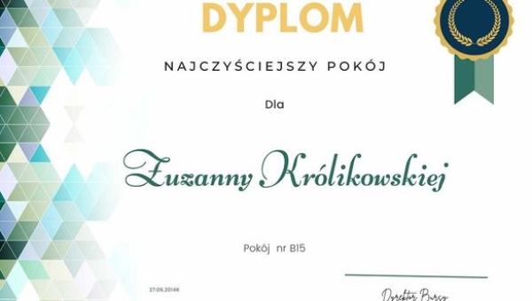 Wyniki konkursu czystości