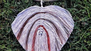 Sznurkiem Zaplatane Jesienne Dekoracje Z Makramy 3