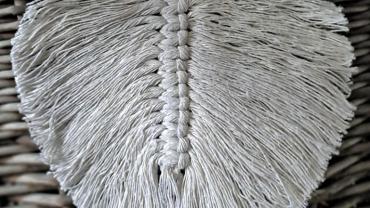 Sznurkiem Zaplatane Jesienne Dekoracje Z Makramy