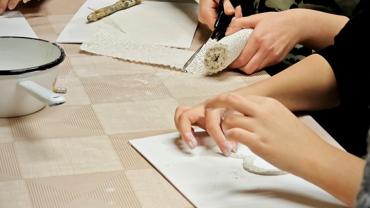 Dzikujemy Za Udzia W Warsztatach Zimowe Obrazy Przestrzenne Opiekun Kinga Sotys 4