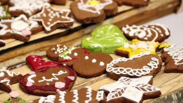 Spotkanie Wigilijne W Bursie Szkolnej W Starym Saczu. Bozonarodzeniowa Prezentacja Wyrobow Z 3